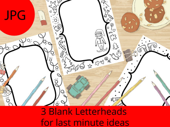 Download 5 Blank Letterheads Set - Letterheads Collection