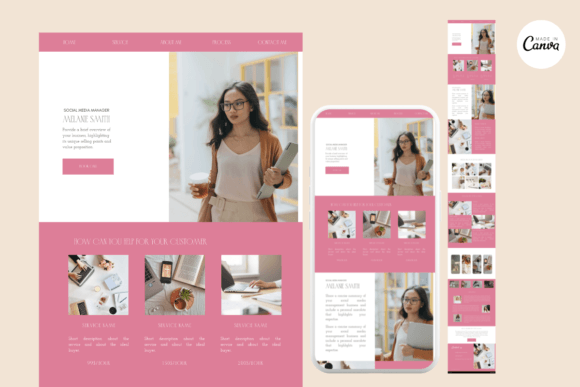 Download Canva Website for Social Media Manager - Social media Collection