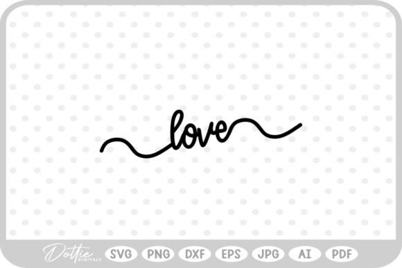 Download Love Swirl Font Script SVG PNG DXF - Font script Collection